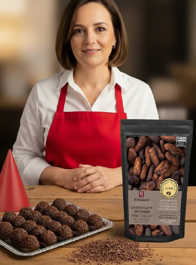 Brigadeiro Gourmet Vegano 70% cacau